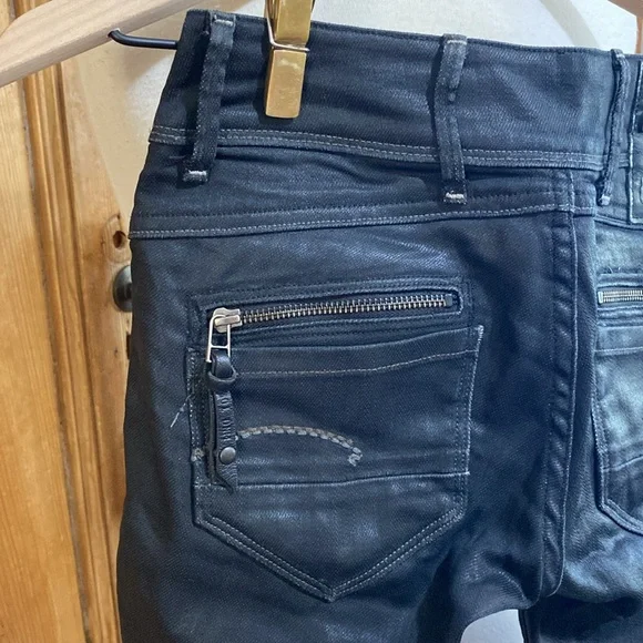 G-star Waxed denim jeans